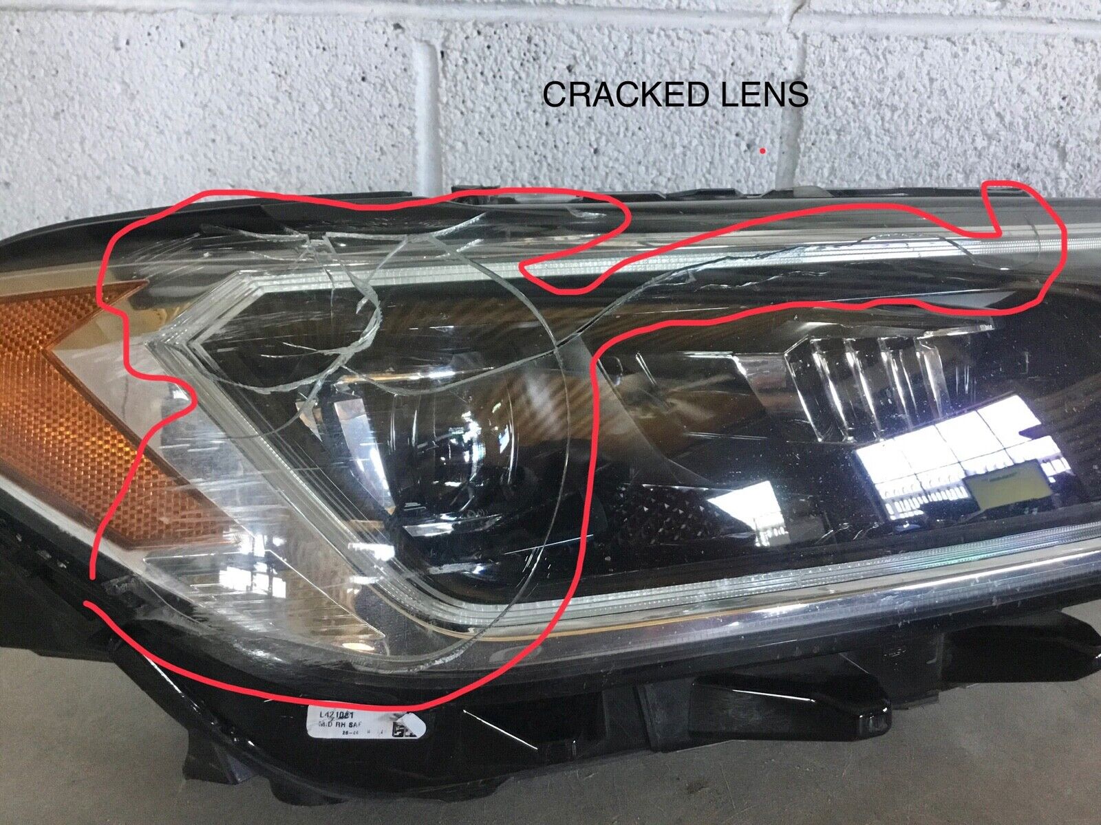 2019 20 2021 Volkswagen Jetta Right Headlight LED FOR PARTS OEM 17A.941.036.C ✅✅