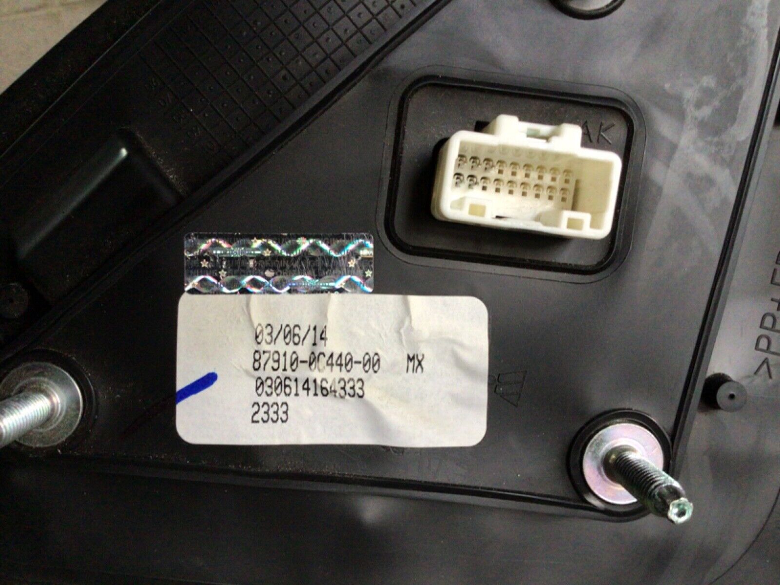 2014-2021 Toyota Tundra Passenger Door Mirror HEATED Original OEM 87910-0C440