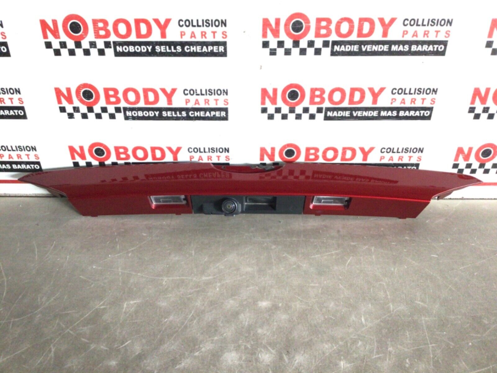 2019-2020 Ford Fusion Trunk Trim Molding WITH CAMERA RUBY RED Original OEM