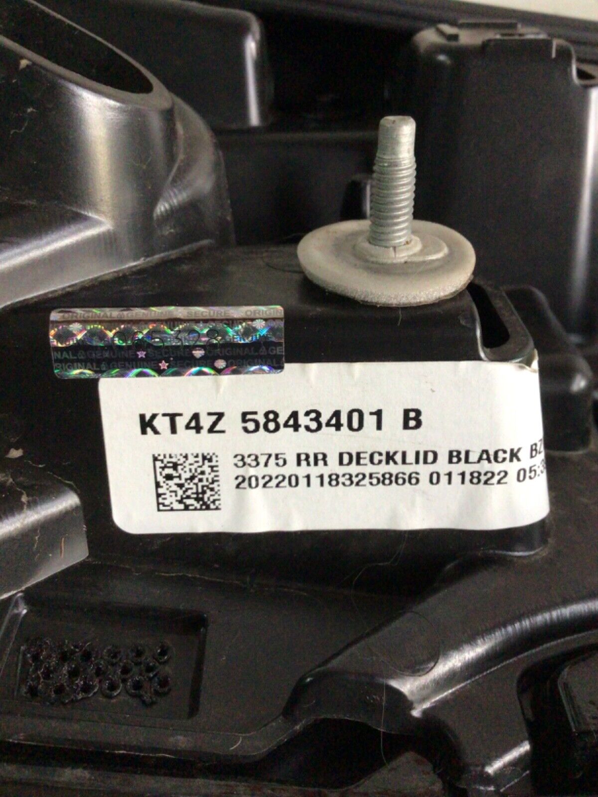2019-2021 Ford Edge Rear Liftgate/Tailgate Trim Molding Original KT4Z-5843401-B