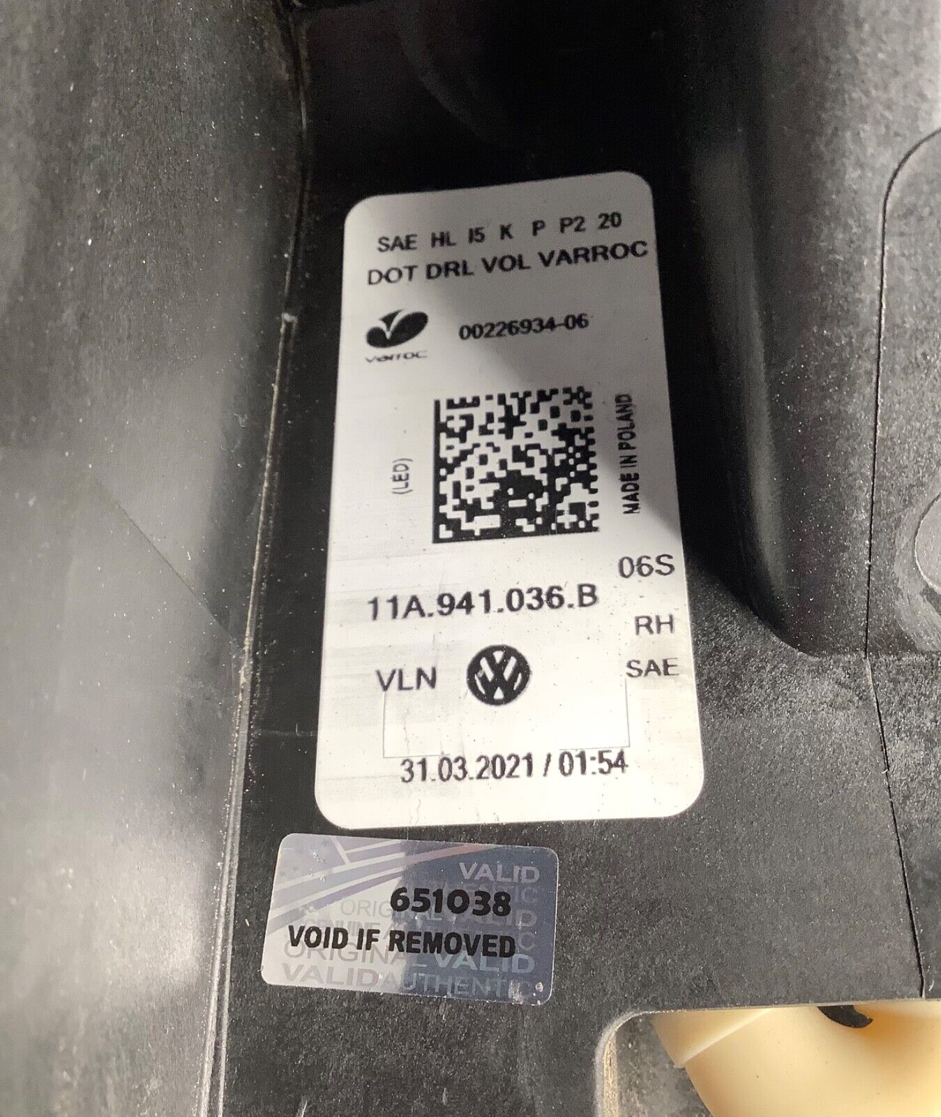 2021-2022 Volkswagen ID4 Passenger Headlight Full LED CHEAPEST ON eBay📣ORIGINAL