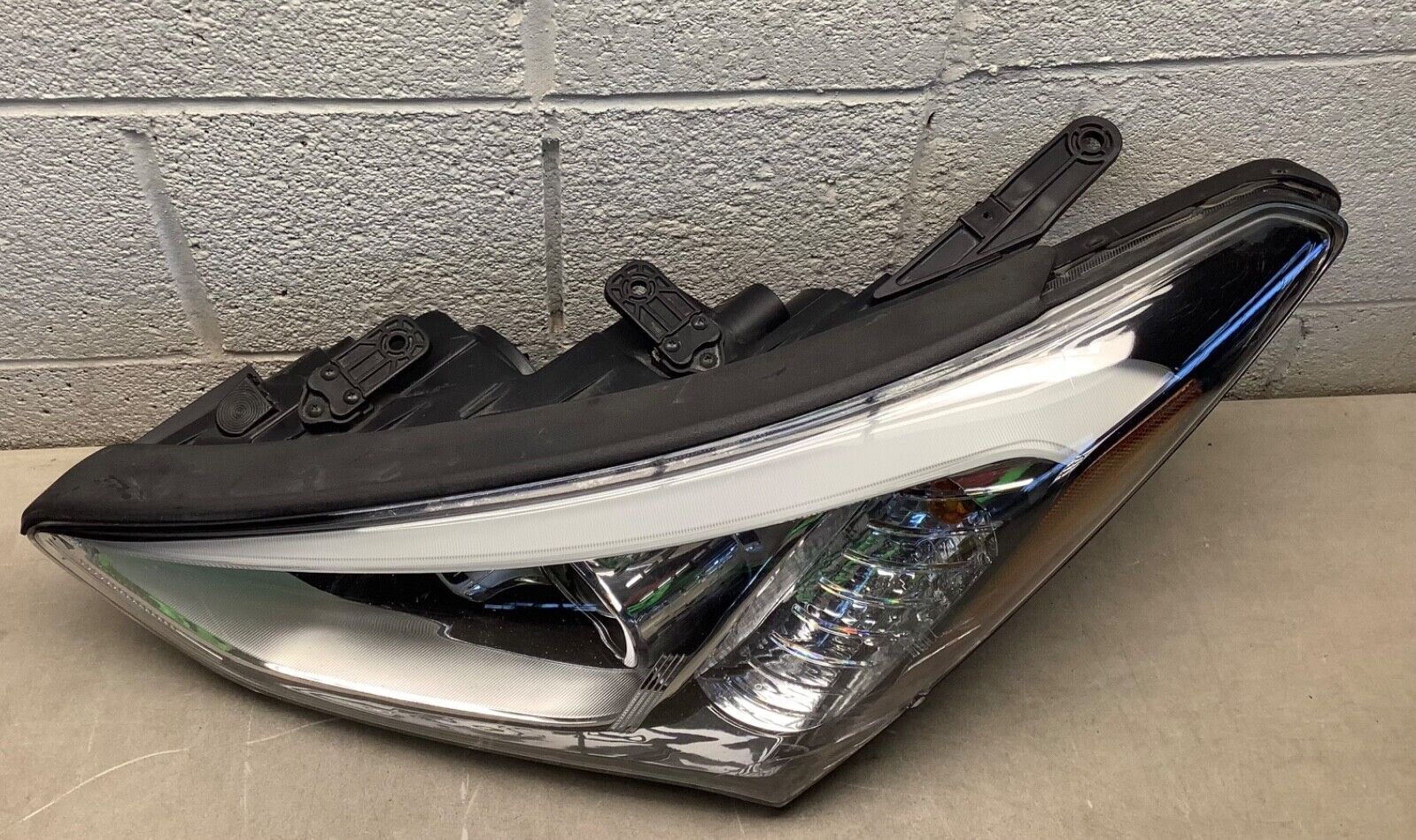 2013-2016 Hyundai Santa Fe Driver Headlight LED/Halogen TABS INTACT✅OEM 92101-4Z