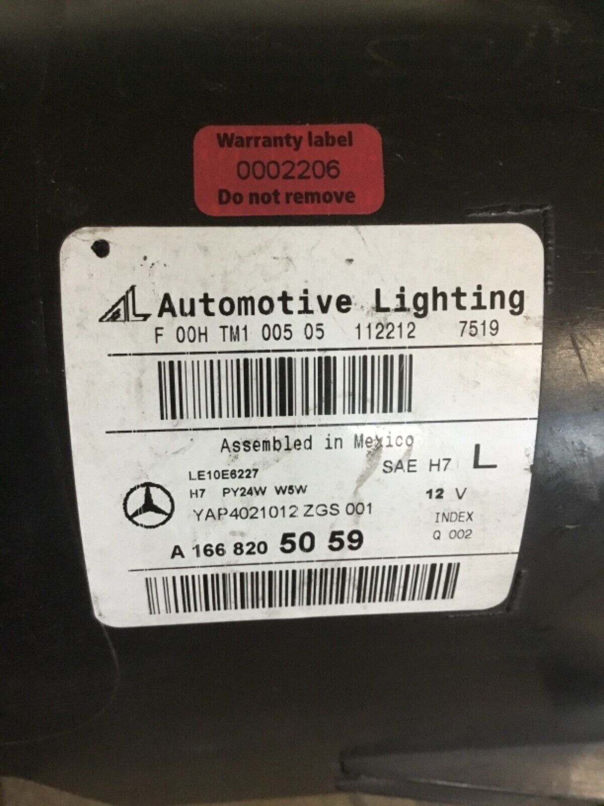 2012-2015 Mercedes ML Class Left Headlight HAL CHEAPEST OEM A1668205059✅✅