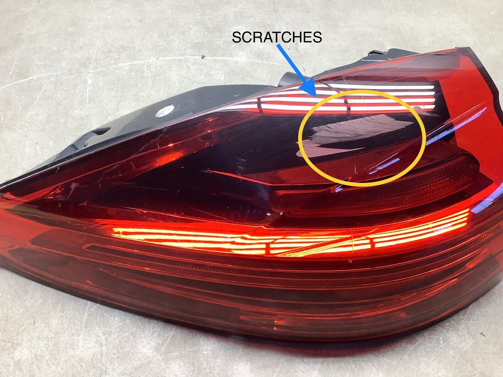 2015-2018 Porsche Cayenne Driver Tail Light Full LED GREAT👍ORIGINAL 7P5945207R
