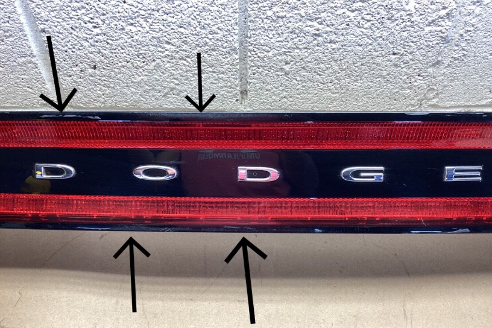 2013 2016 Dodge Dart Center Tail Light Halogen LED COMPLETE ✅ORIGINAL 68164500AE