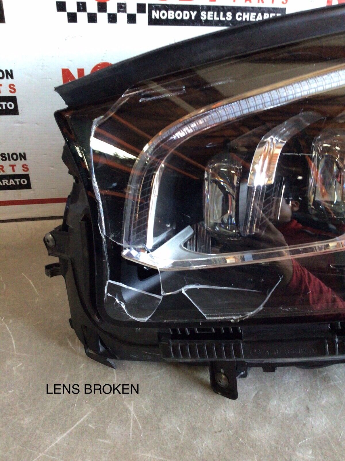 2020-2022 Mercedes Benz GLS SERIES Left Headlight FULL LED OEM FOR PARTS ✅✅
