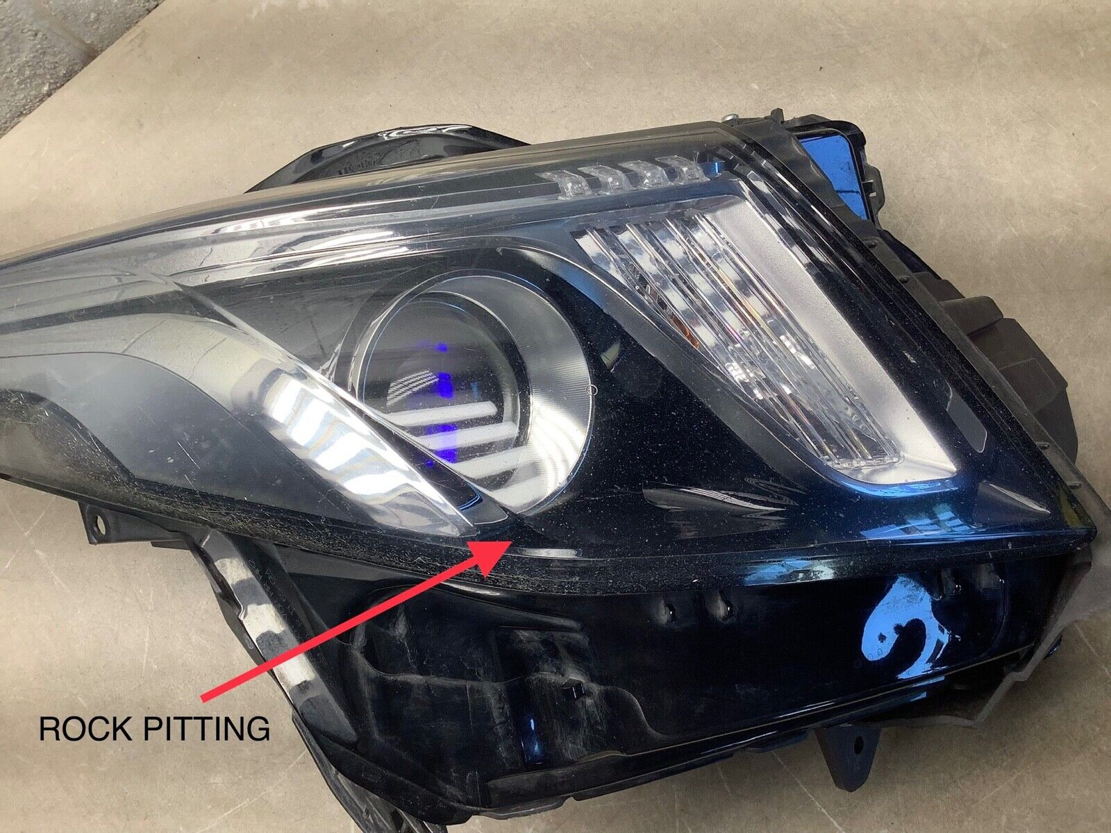 2013-2018 Cadillac ATS Driver Headlight Halogen GOOD‼️ORIGINAL 799913939