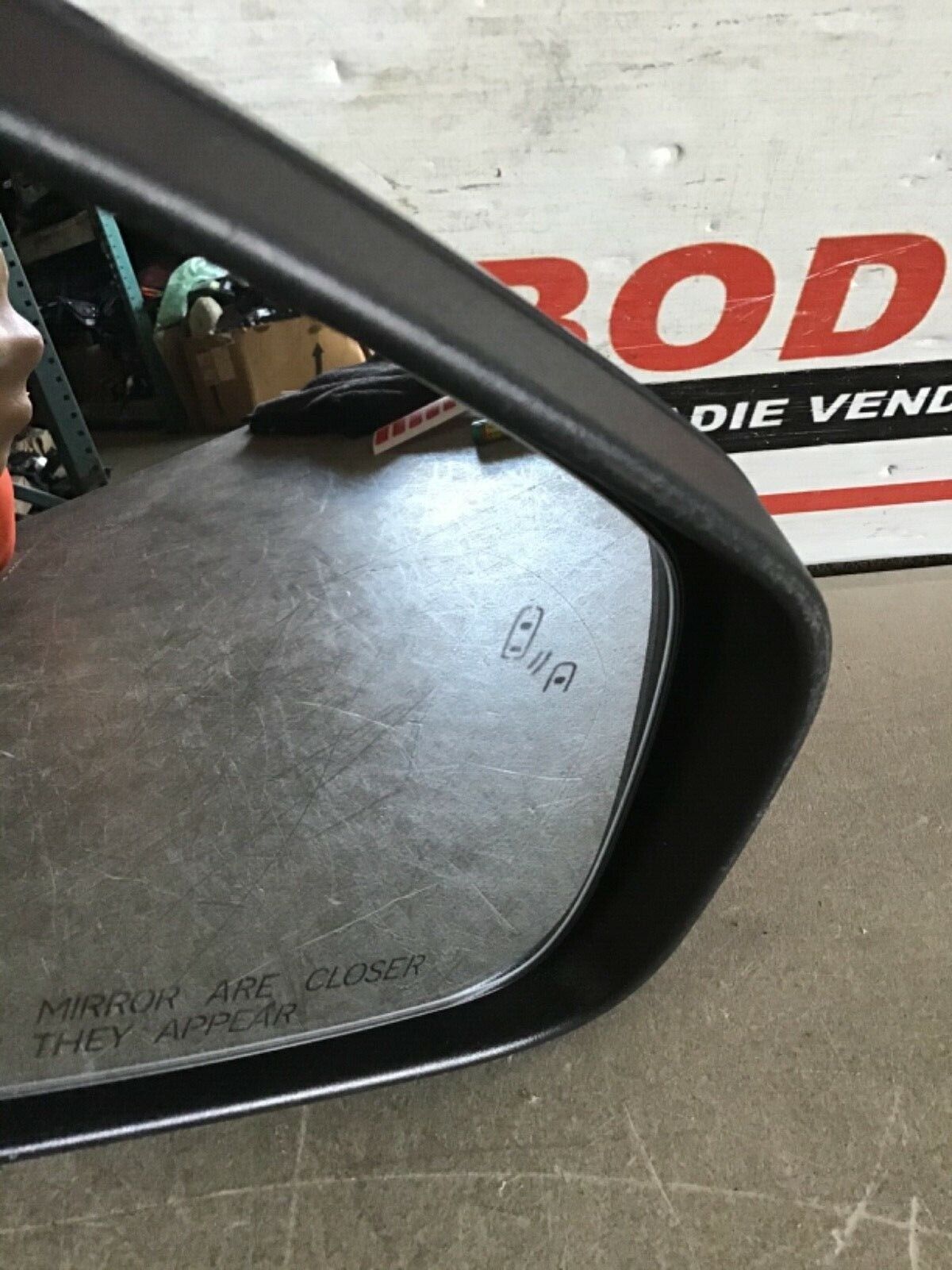 2013-2016 Buick Encore Right Door Mirror BLACK /Blind Spot/Signal COMPLETE OEM